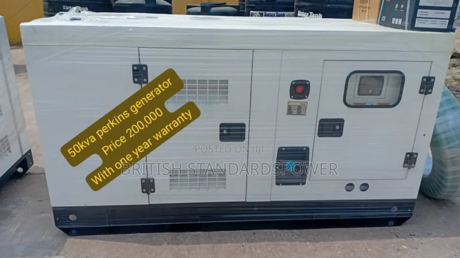 50kva Perkins Diesel Engine Silent Generator Phase Generator