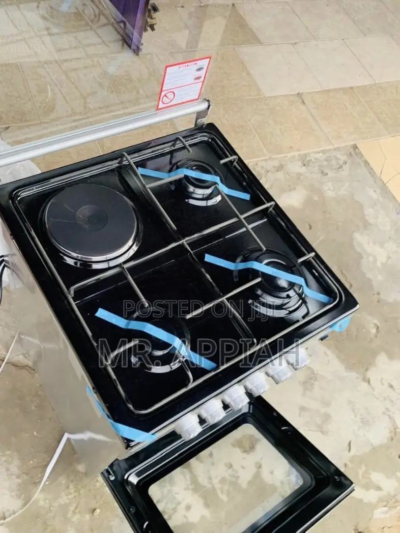 Cook Smart With Volcano 50x50 3 Gas + 1 Electric Burner