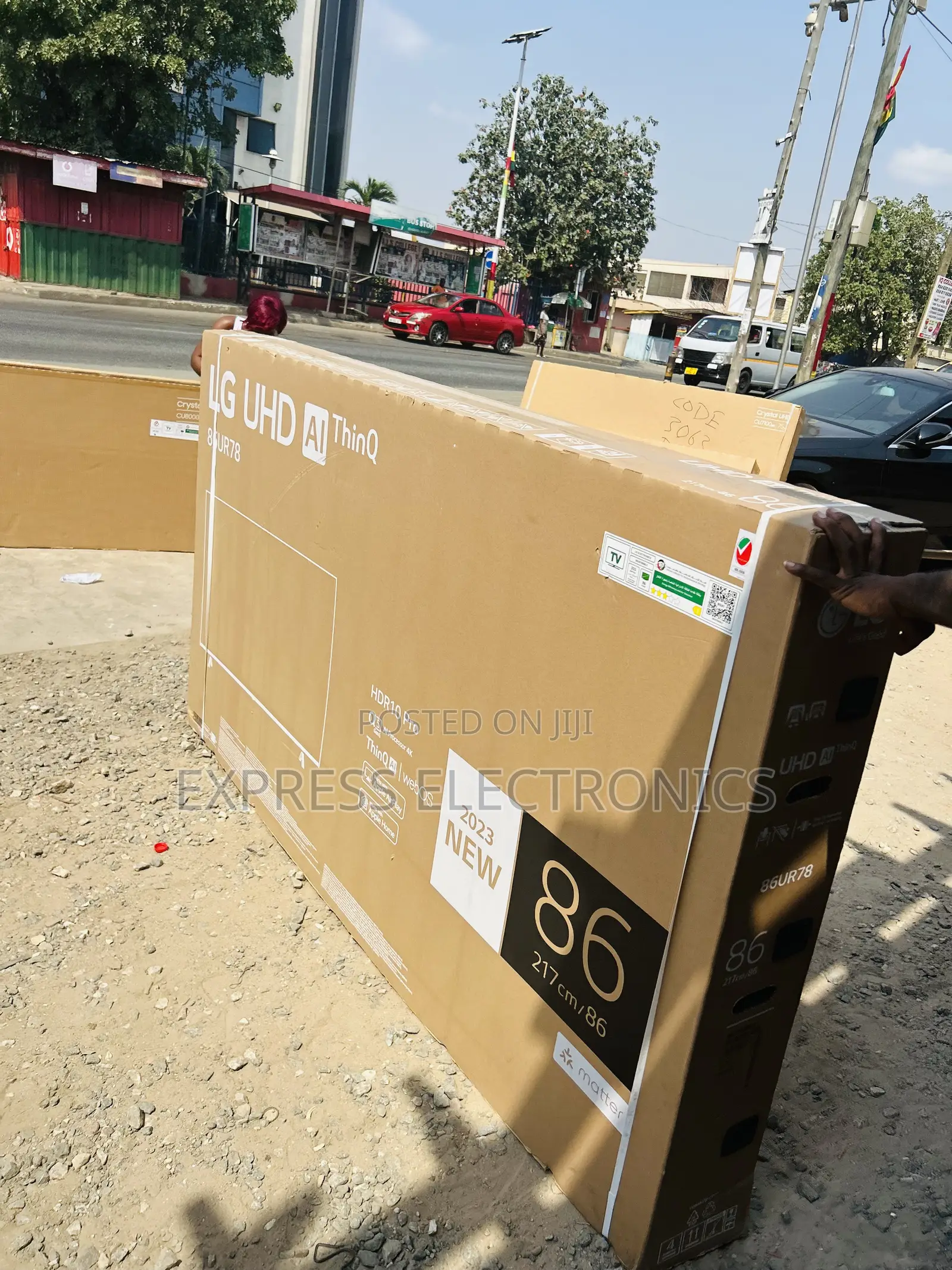 Screen Savvy Uhd Smart Lg 86”Ur78 Television