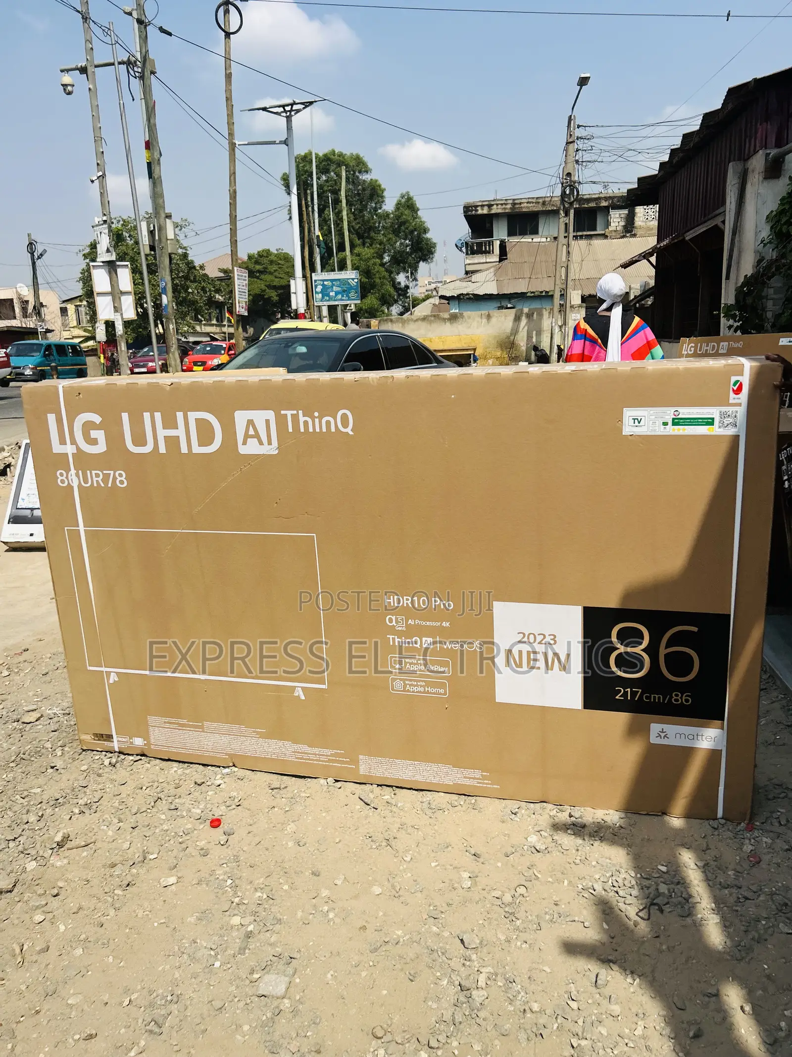Viewvogue LG TV Uhd Smart 86”Ur78