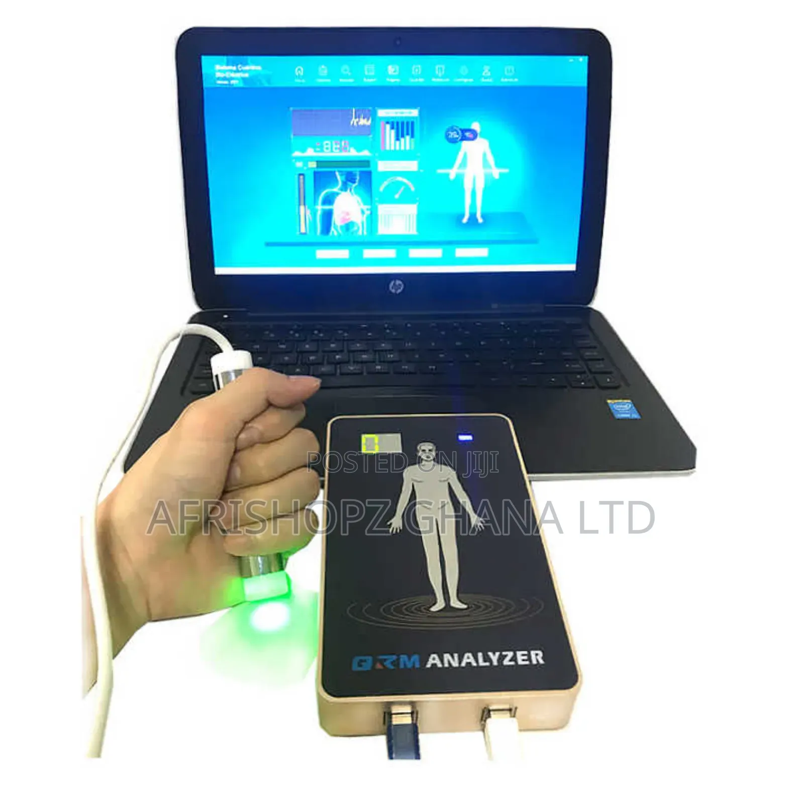Quantum Resonance Magnetic Analyzer