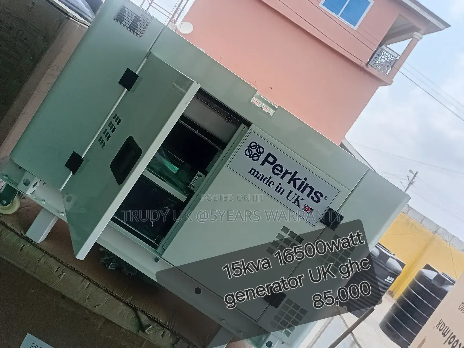Zero Gravity 15kva 16500wats Diesel Perkins Generator UK Mod