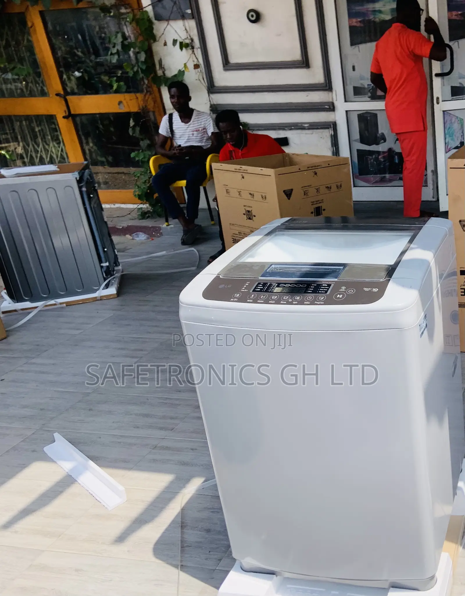 Choose LG Gray 8kg Fullauto Topload Washingmachine