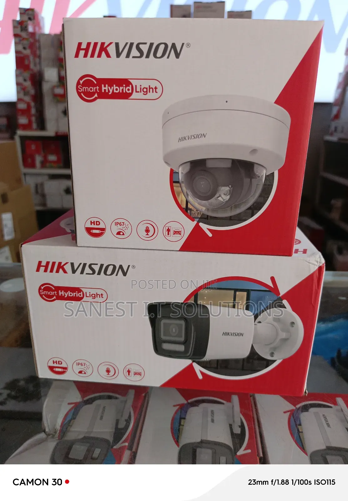 2mp Hikvission Smart Hybrid Ip Camera