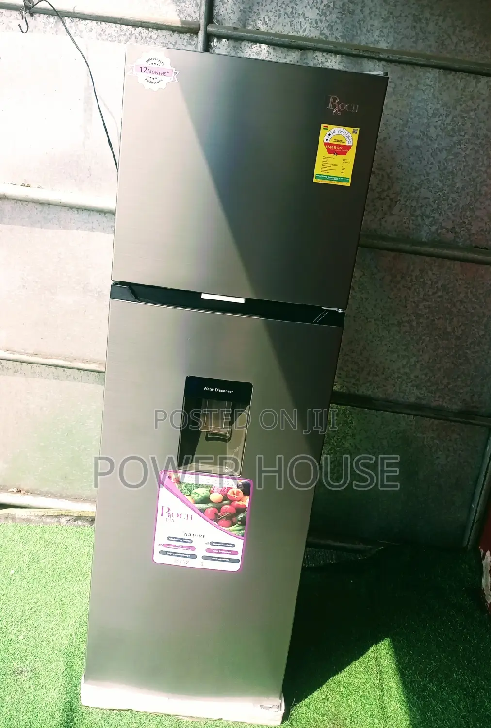 Errorless Roch Refrigerator 5 Shelves Refrigerator Freezer