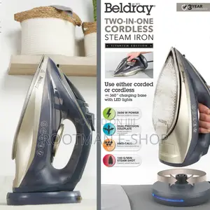 BELDRAY 2 In 1 CORDLESS Steamiron-rosegold Specialedition
