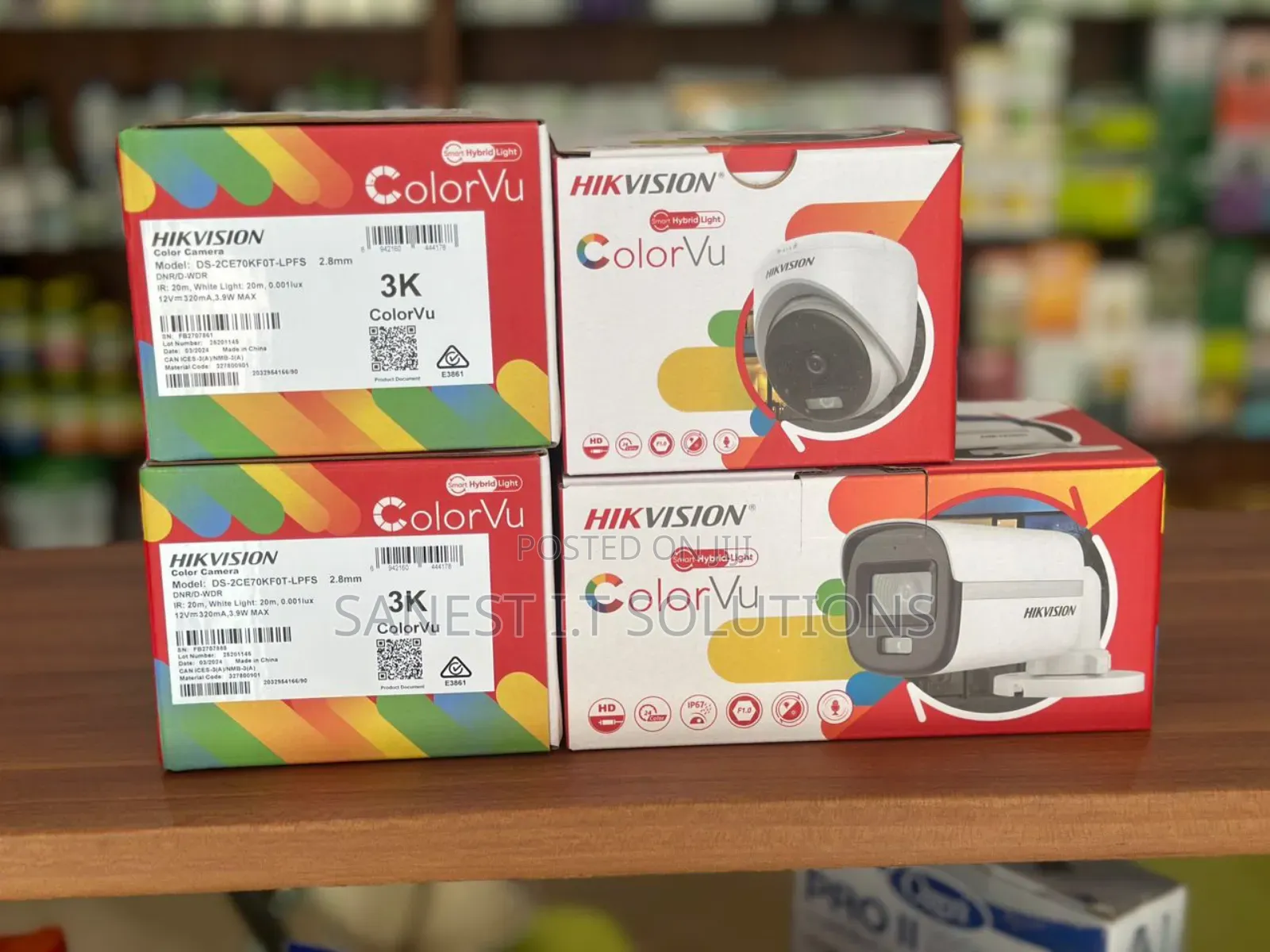 Full Coloruv With Audio CCTV Camera 6mp