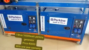 Blue and Orange Generator 15kva 16500watt Diesel Generator