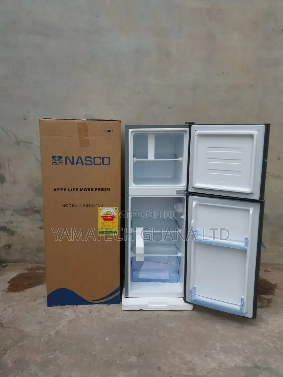 Nasco 116 Litre Fridge With Top Freezer