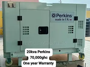 Economical Perkins Silent Diesel Generator 20kva 22kw