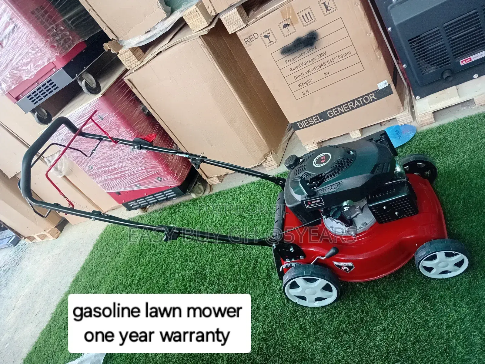 Reliable Gasoline Grass Lawn Mower Modernised