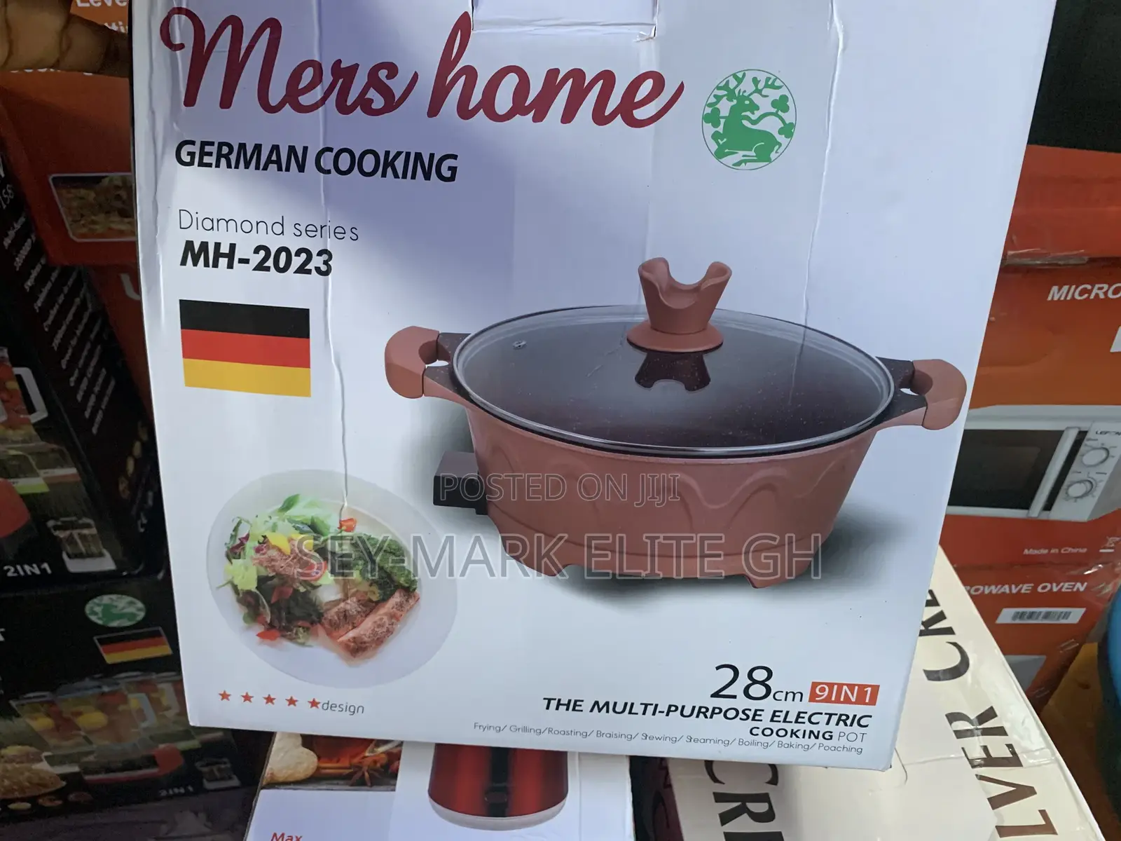 28cm/8l Mers Home Multifunctional Cooker
