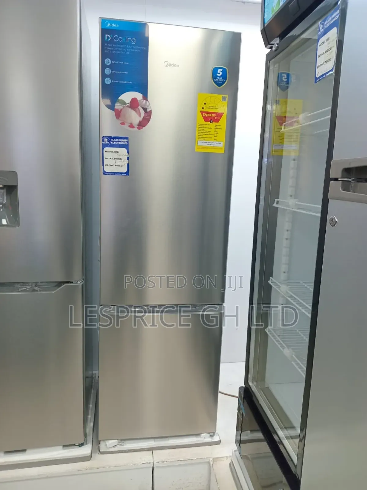 Crispy Veggies With Midea 262L Silver Fridge!