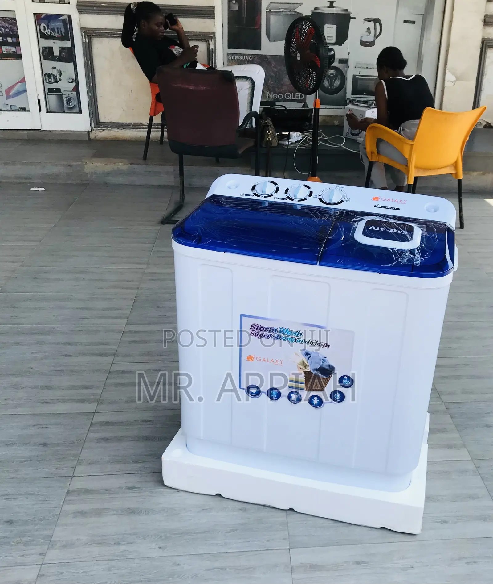 Quality Galaxy 7kg Top Load Washing Machine + Spin/Dry