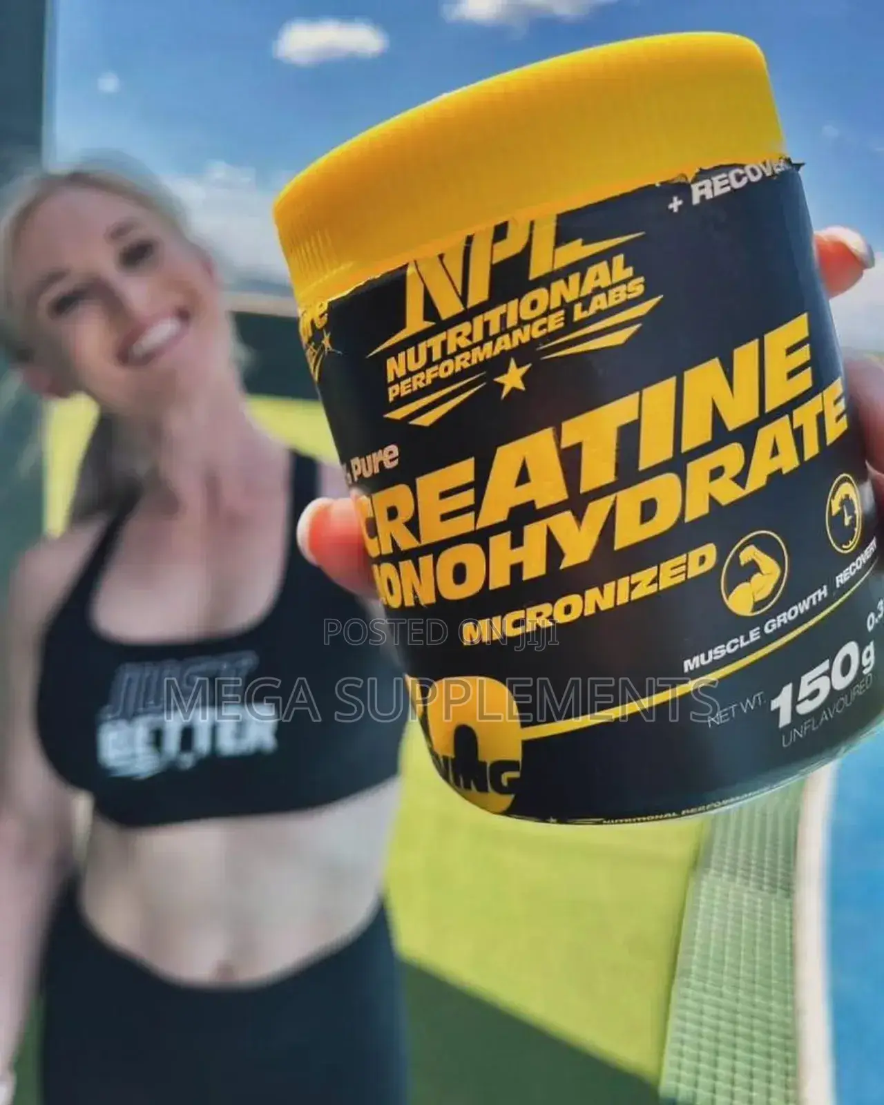 NPL Micronized Creatine Monohydrate :30 Servings 60 Servin