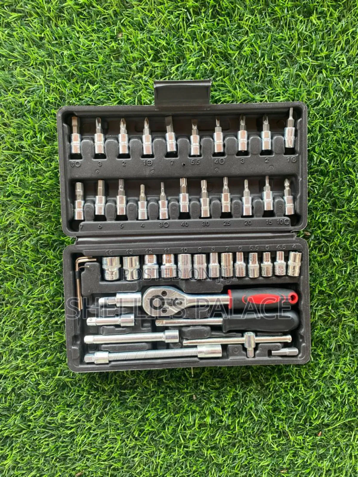 46 Piece Tool Sets, Wrench, Pawl,Socket, Ratchet,Screwdriver
