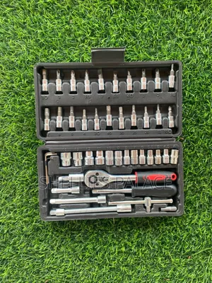 46 Piece Tool Sets, Wrench, Pawl,Socket, Ratchet,Screwdriver