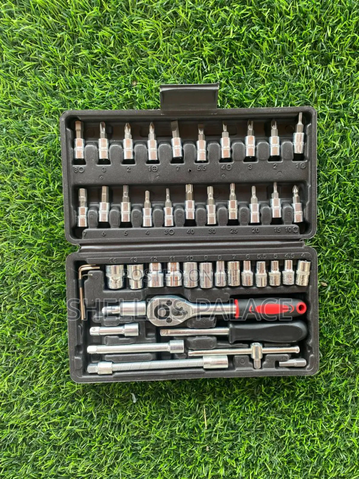 46 Piece Tool Sets, Wrench, Pawl,Socket, Ratchet,Screwdriver