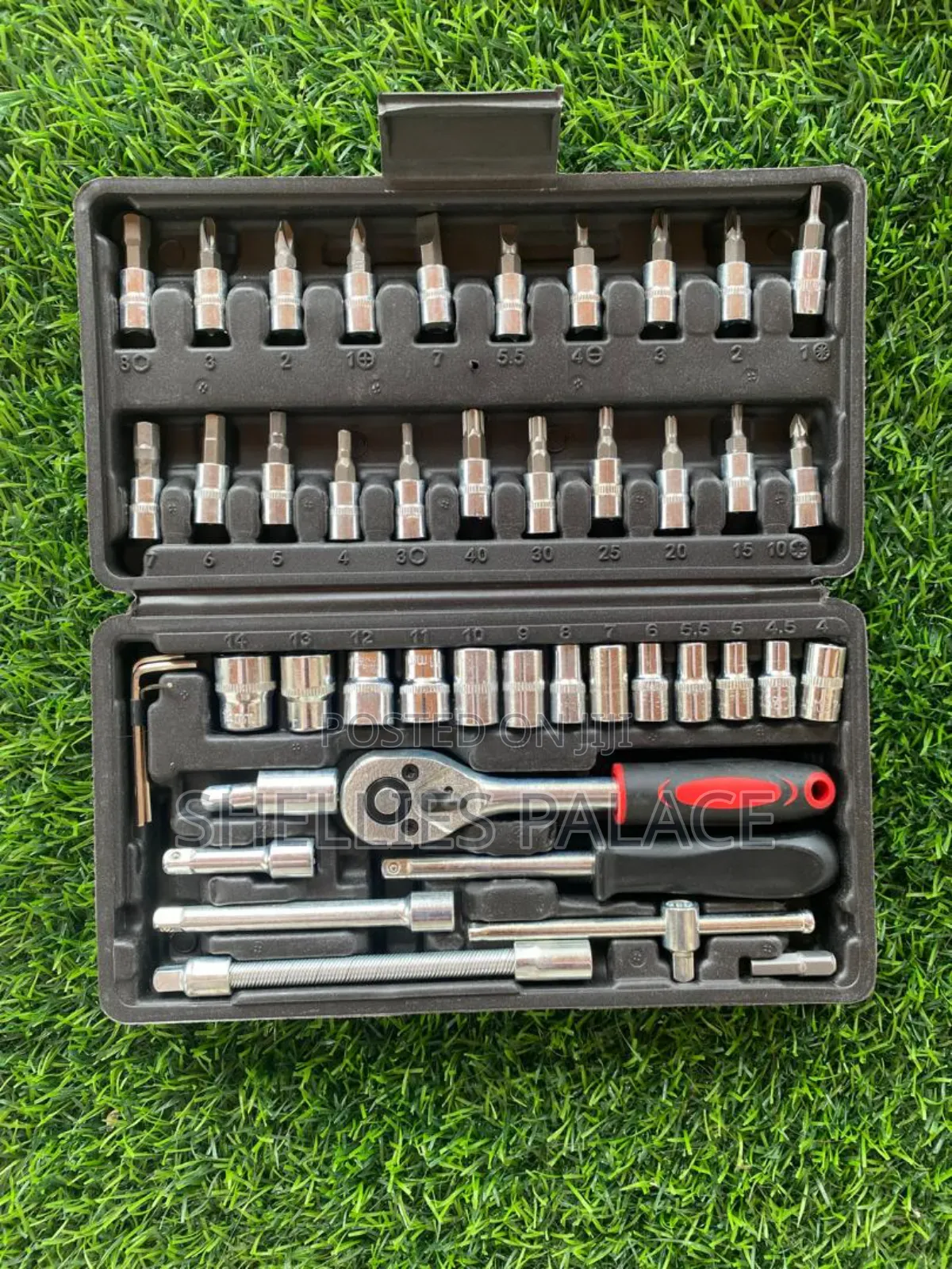 46 Piece Tool Sets, Wrench, Pawl,Socket, Ratchet,Screwdriver