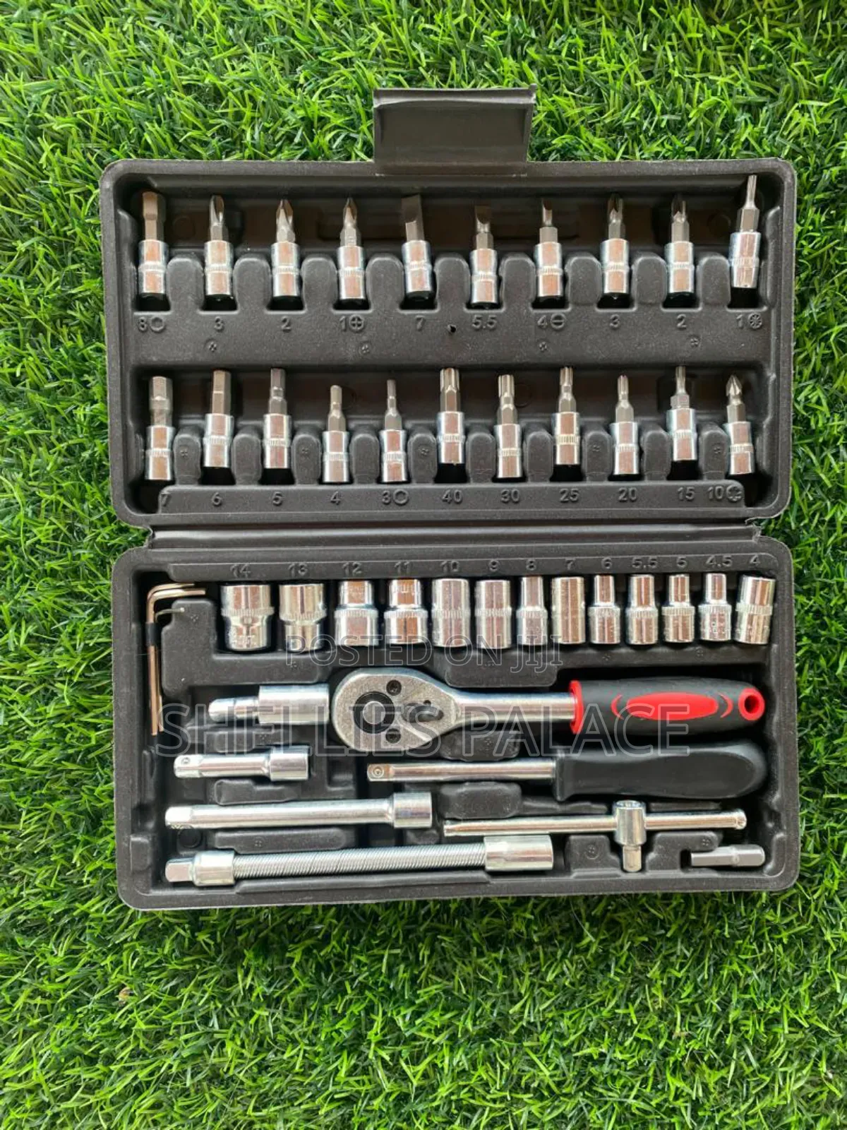 46 Piece Tool Sets, Wrench, Pawl,Socket, Ratchet,Screwdriver