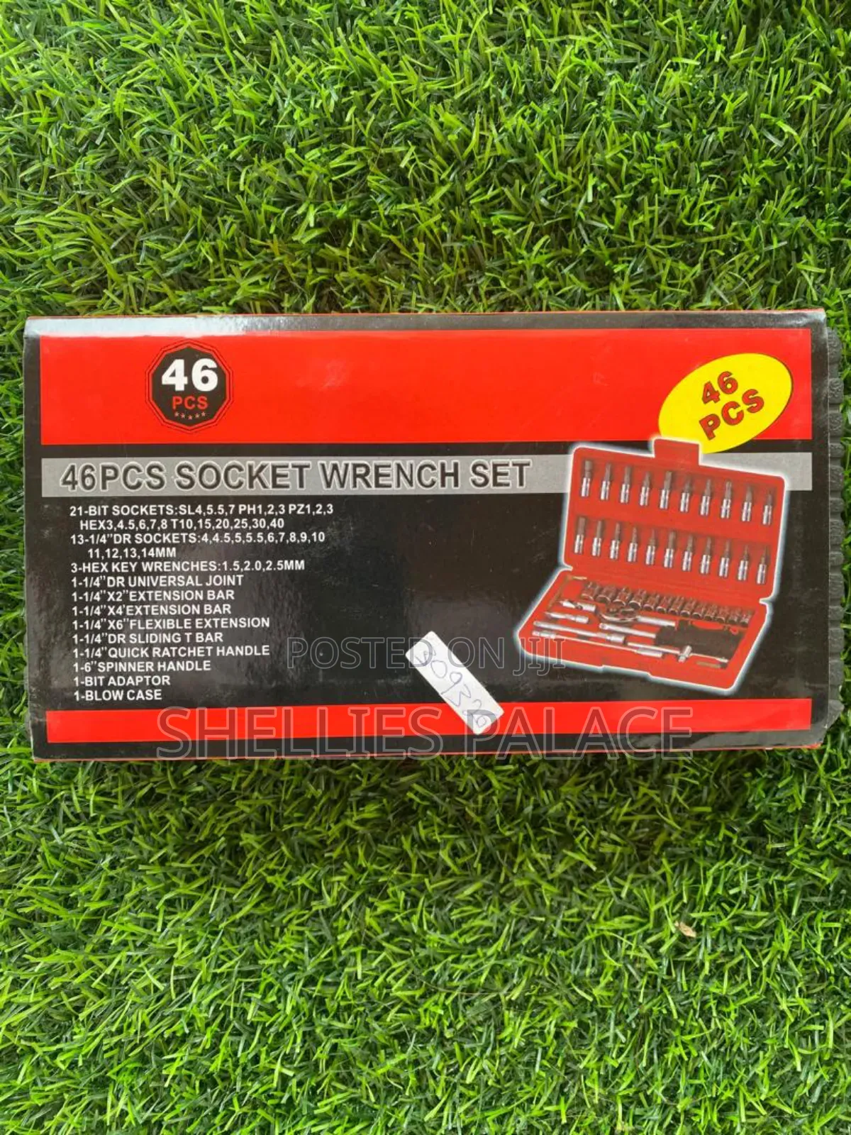 46 Piece Tool Sets, Wrench, Pawl,Socket, Ratchet,Screwdriver