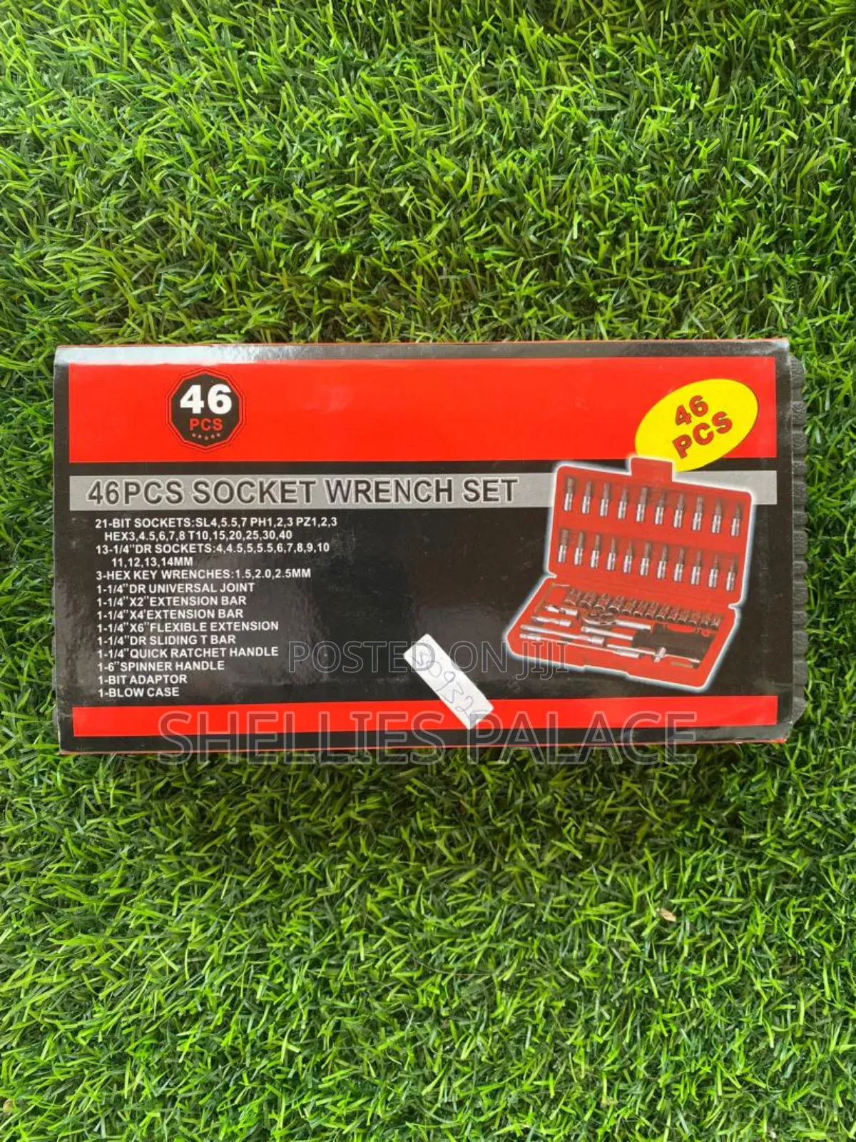 46 Piece Tool Sets, Wrench, Pawl,Socket, Ratchet,Screwdriver