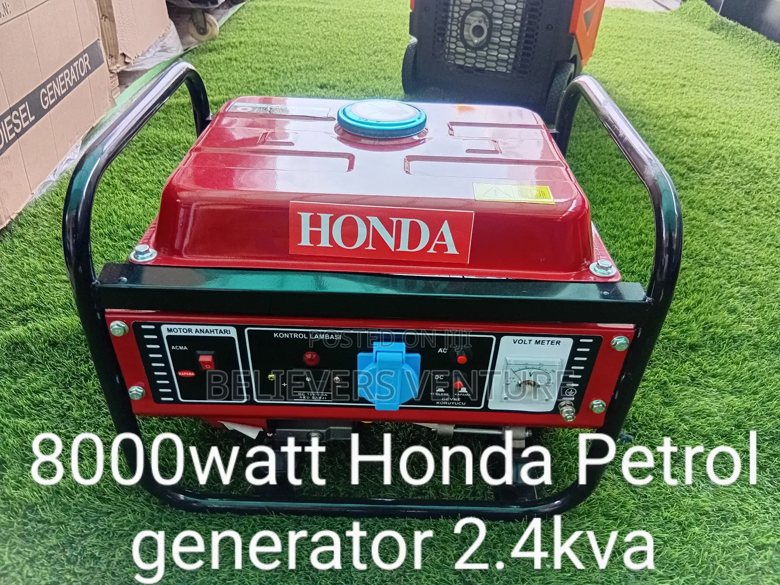 Portable 2.4kva Honda Petrol Generator Pull Start Generator