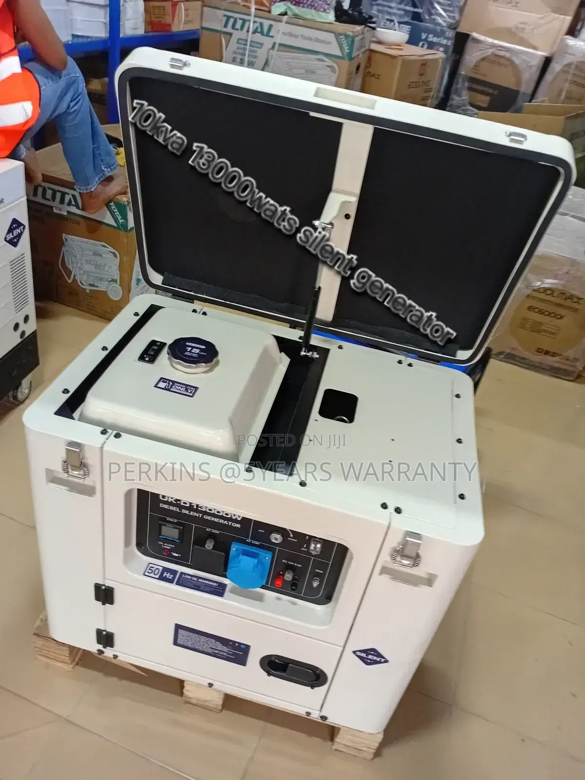 Service Support 10kva 13000wats Silent Diesel Generator UK
