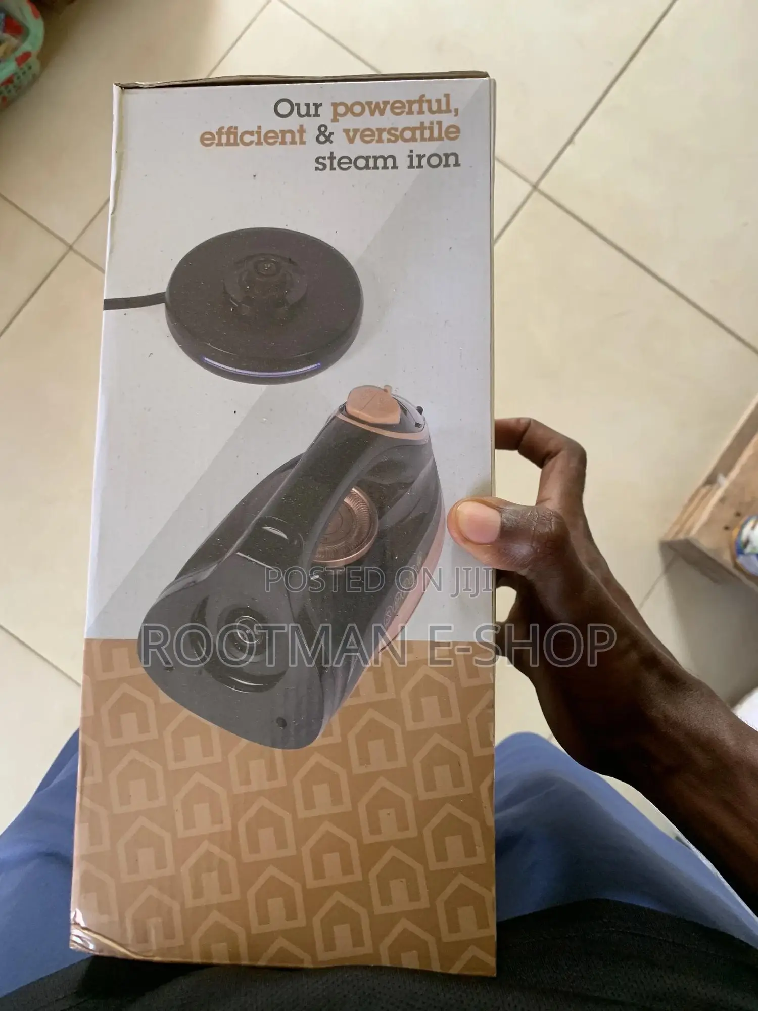 BELDRAY 2 In 1 CORDLESS Steamiron-rosegold Specialedition