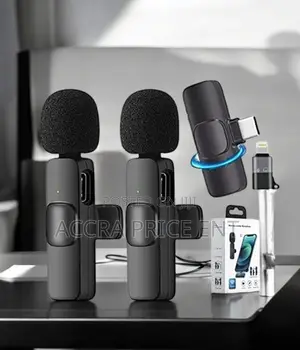 2 in 1 Wireless Microphone for Android and iPhone