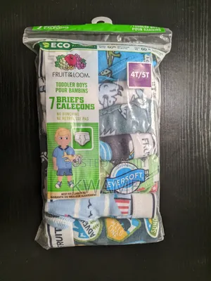 Photo - Fruit of the Loom Boys Briefs for 4-5years 7pack