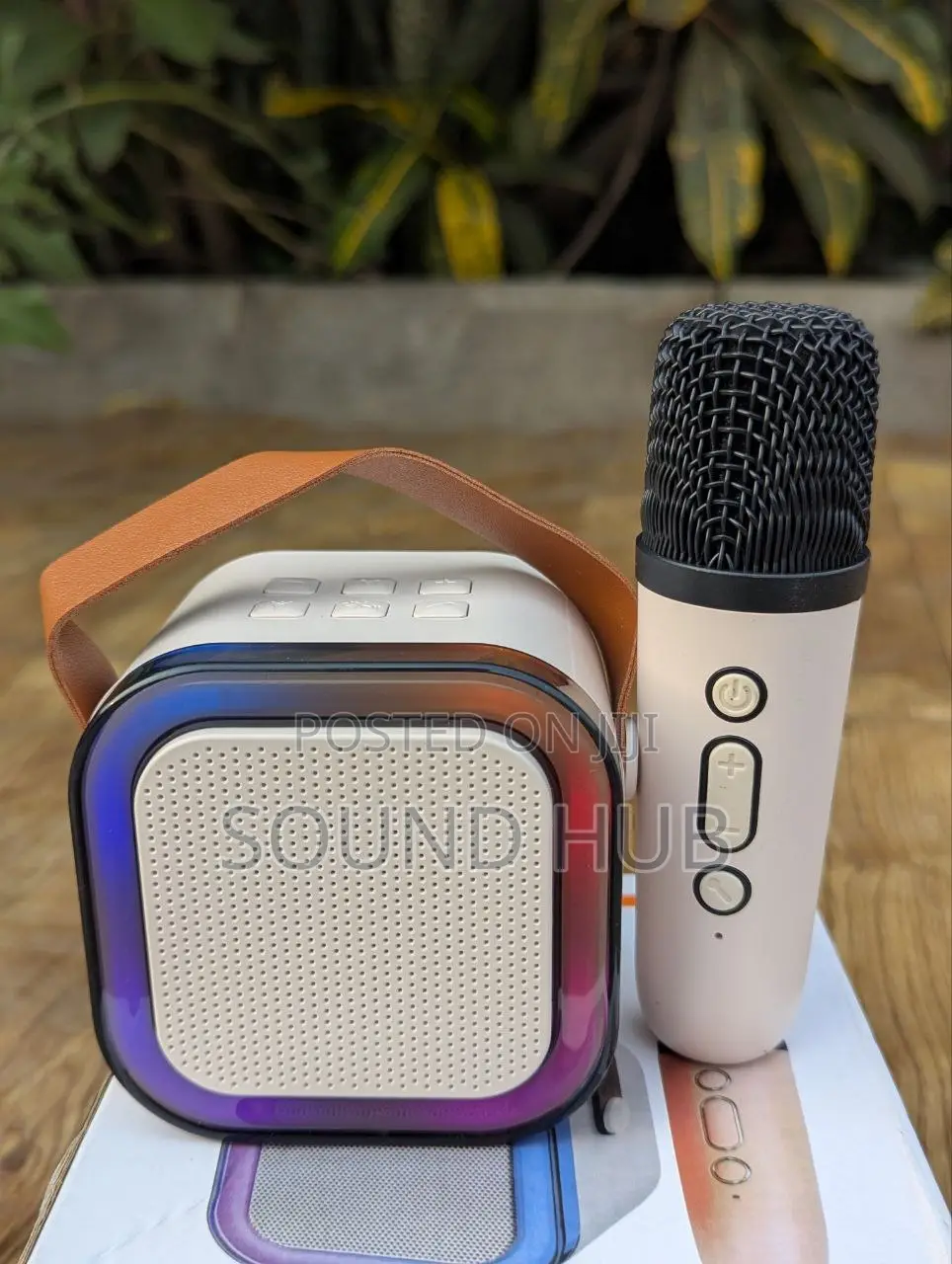 Karaoke Machine Portable With 1 Wireless Microphone Speaker