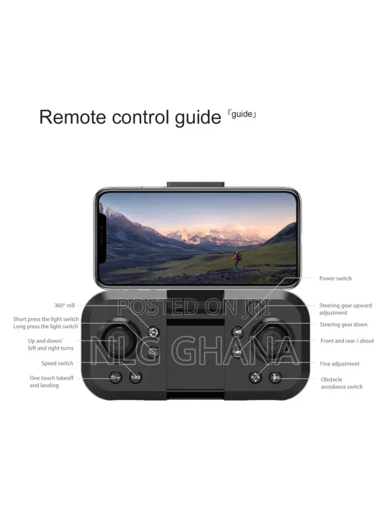 2000mah PRO Max Rc Drone With Dual Camera Obstacle Avoidance