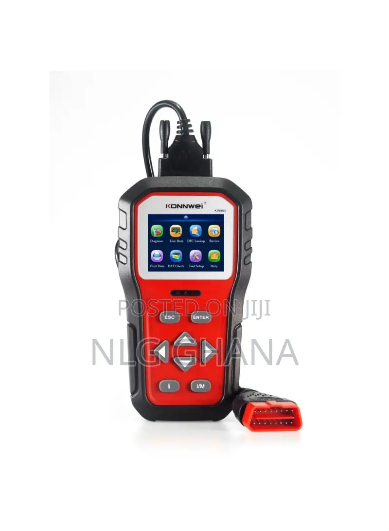 OBDII Engine Fault Code Reader Erase/Reset Codes Diagnostic
