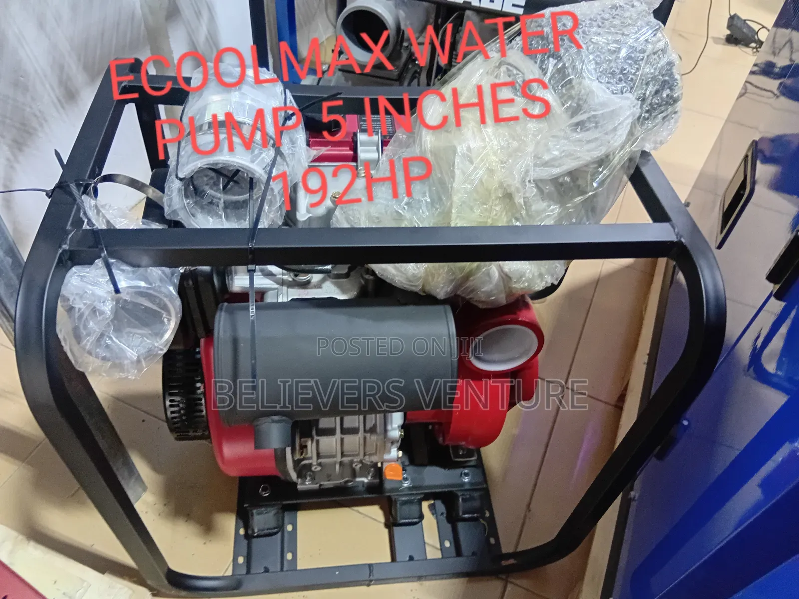 Super Efficient 5inches Water Pump Generator Pull Start New