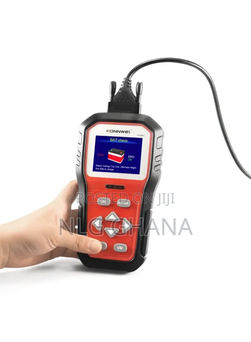 OBDII Engine Fault Code Reader Erase/Reset Codes Diagnostic