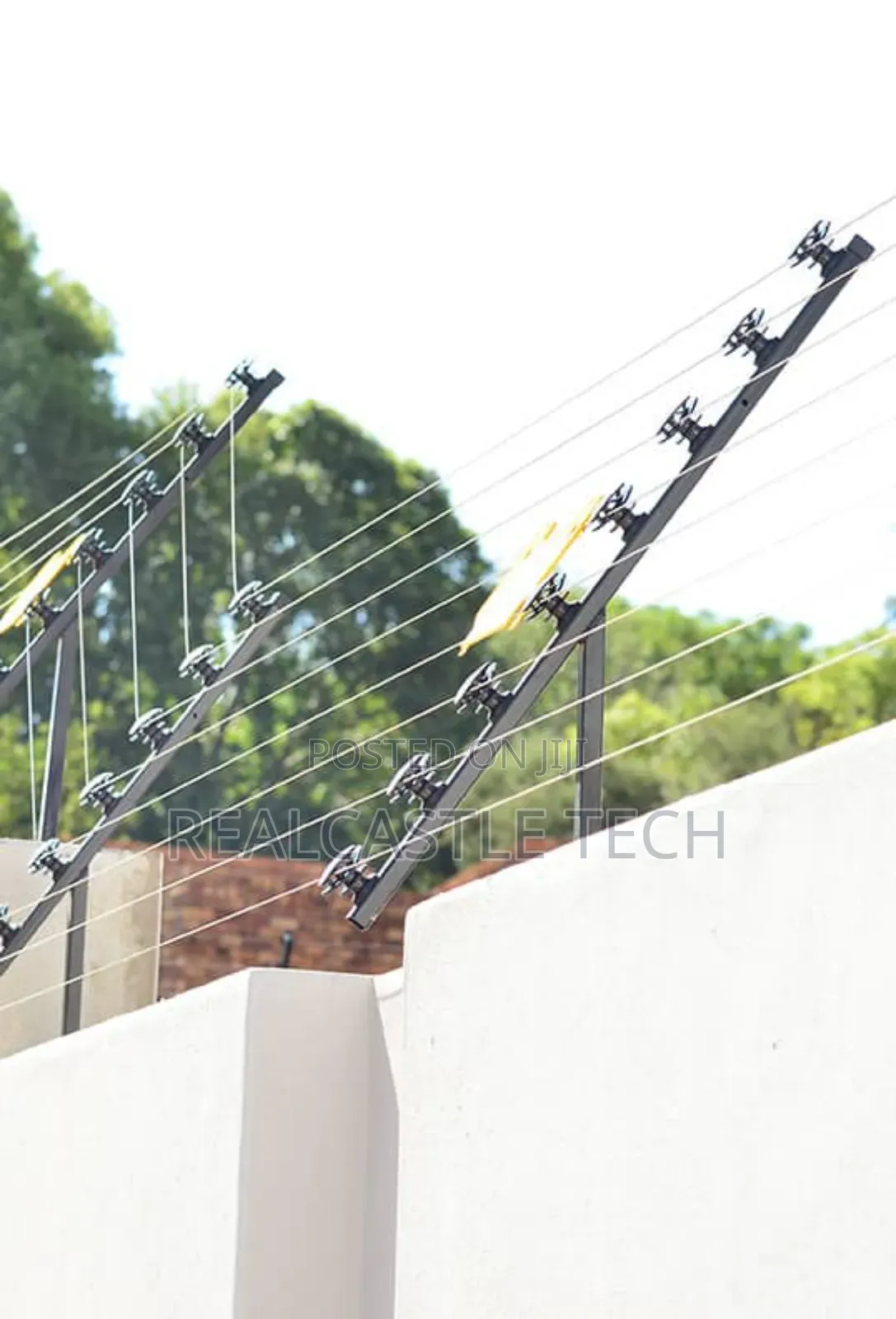 Installation of Electric Fence and Razor Wires