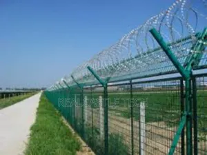 Installation of Electric Fence and Razor Wires