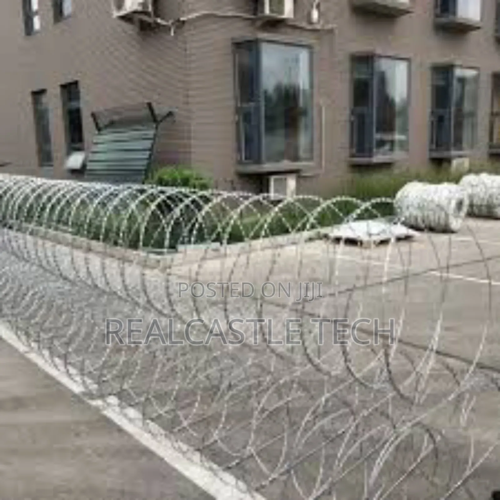 Installation of Electric Fence and Razor Wires
