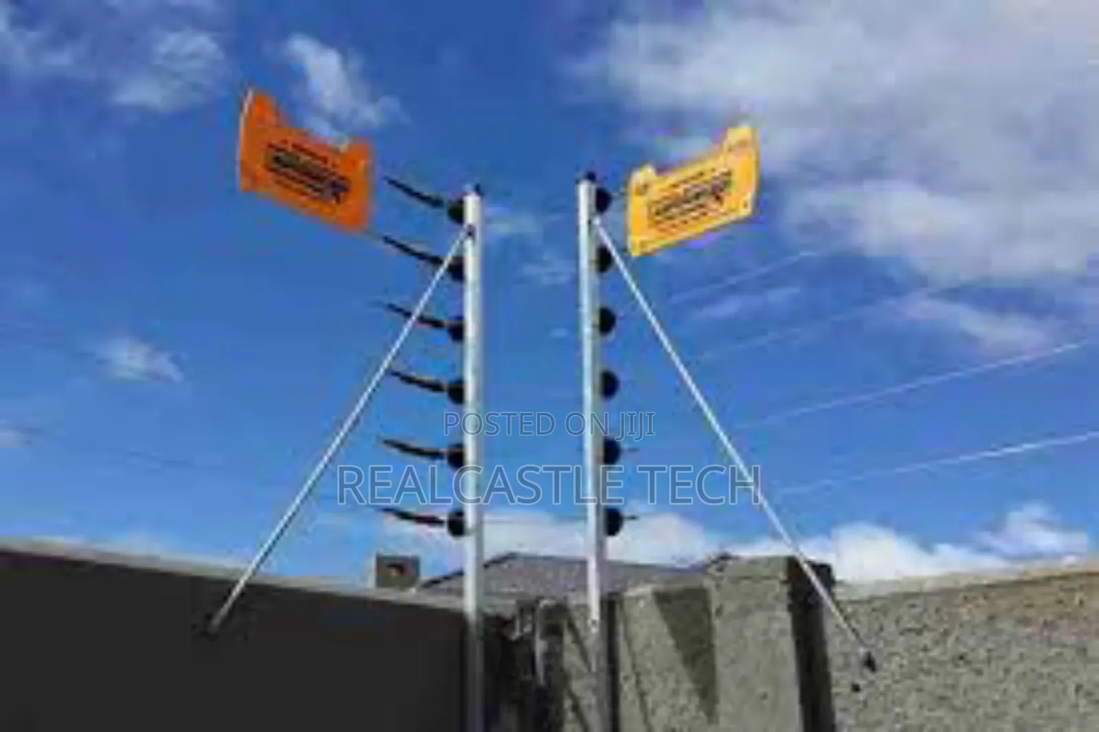 Installation of Electric Fence and Razor Wires