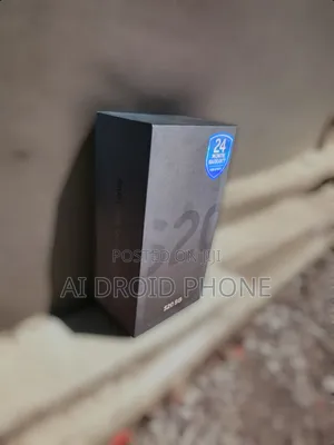 New Samsung Galaxy S20 128 GB Black