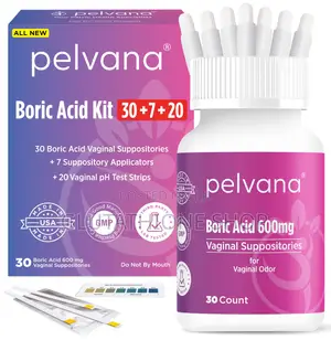 Pelvana Boric Acid Suppositories for Women