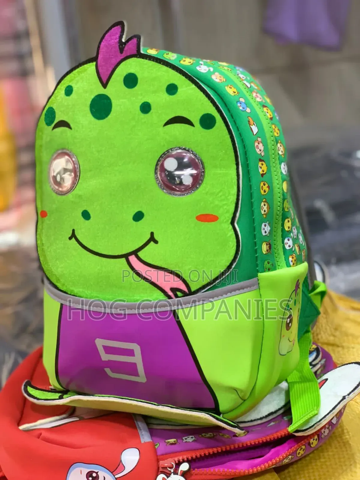Boys Girls Cute Cartoon Kids Backpack School Bag