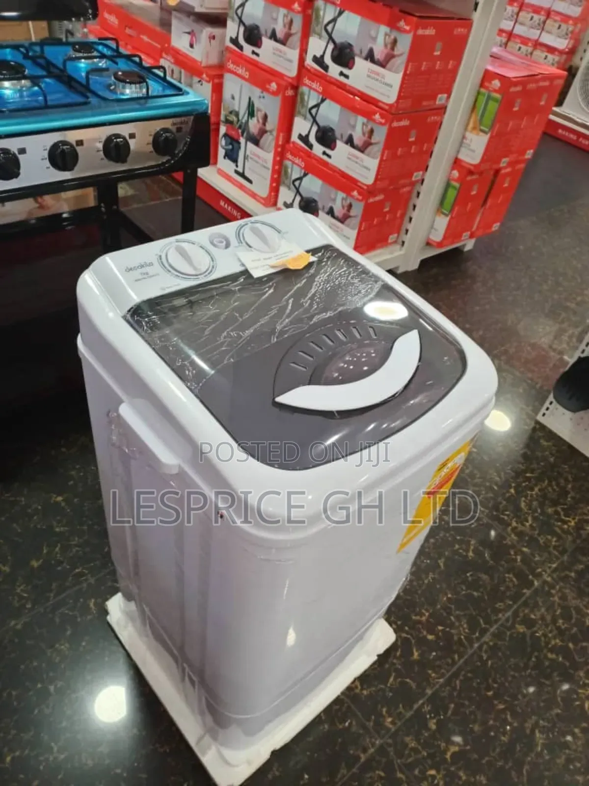 Perfect for Small Spaces: Decakila Single Tub Washer!