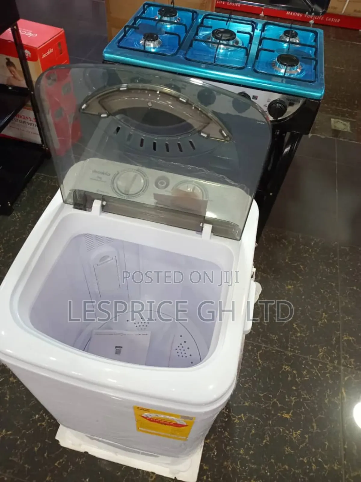 Decakila 7kg Washing Machine - Fast Wash, Less Hassle.