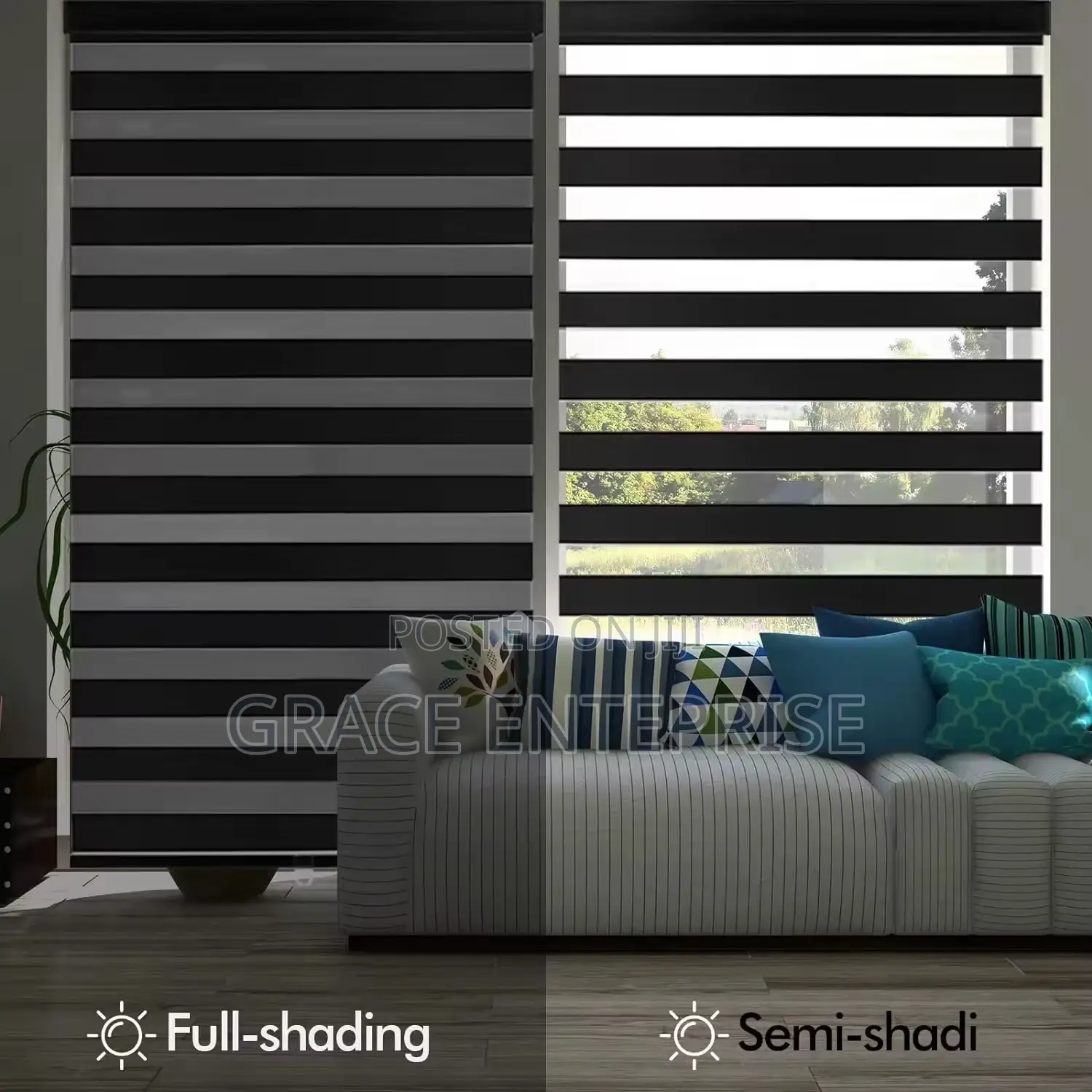 Beautiful and Unique Window Blinds in Different Colors