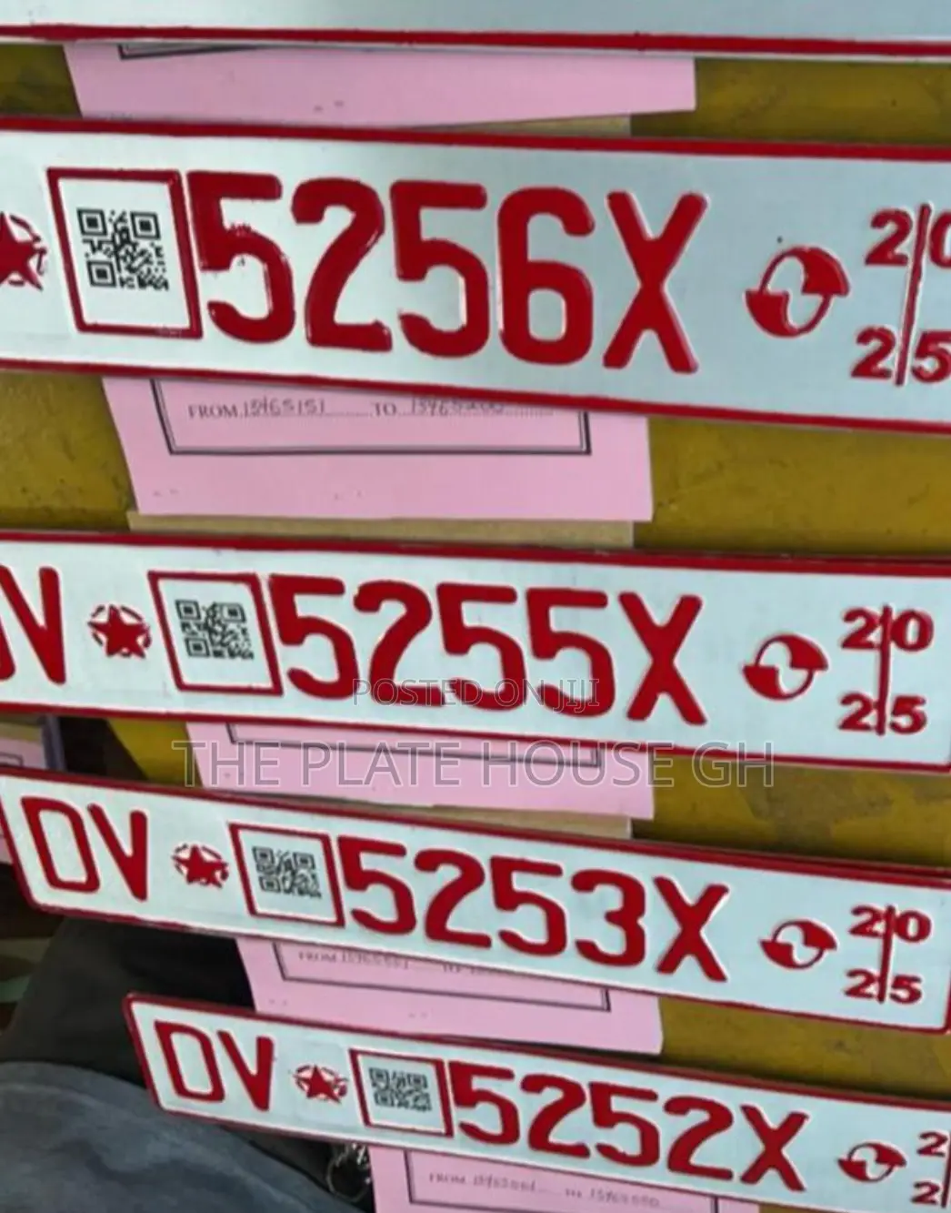 2025 Dv Plates With Insurance in Accra Metropolitan - Vehicle Parts ...