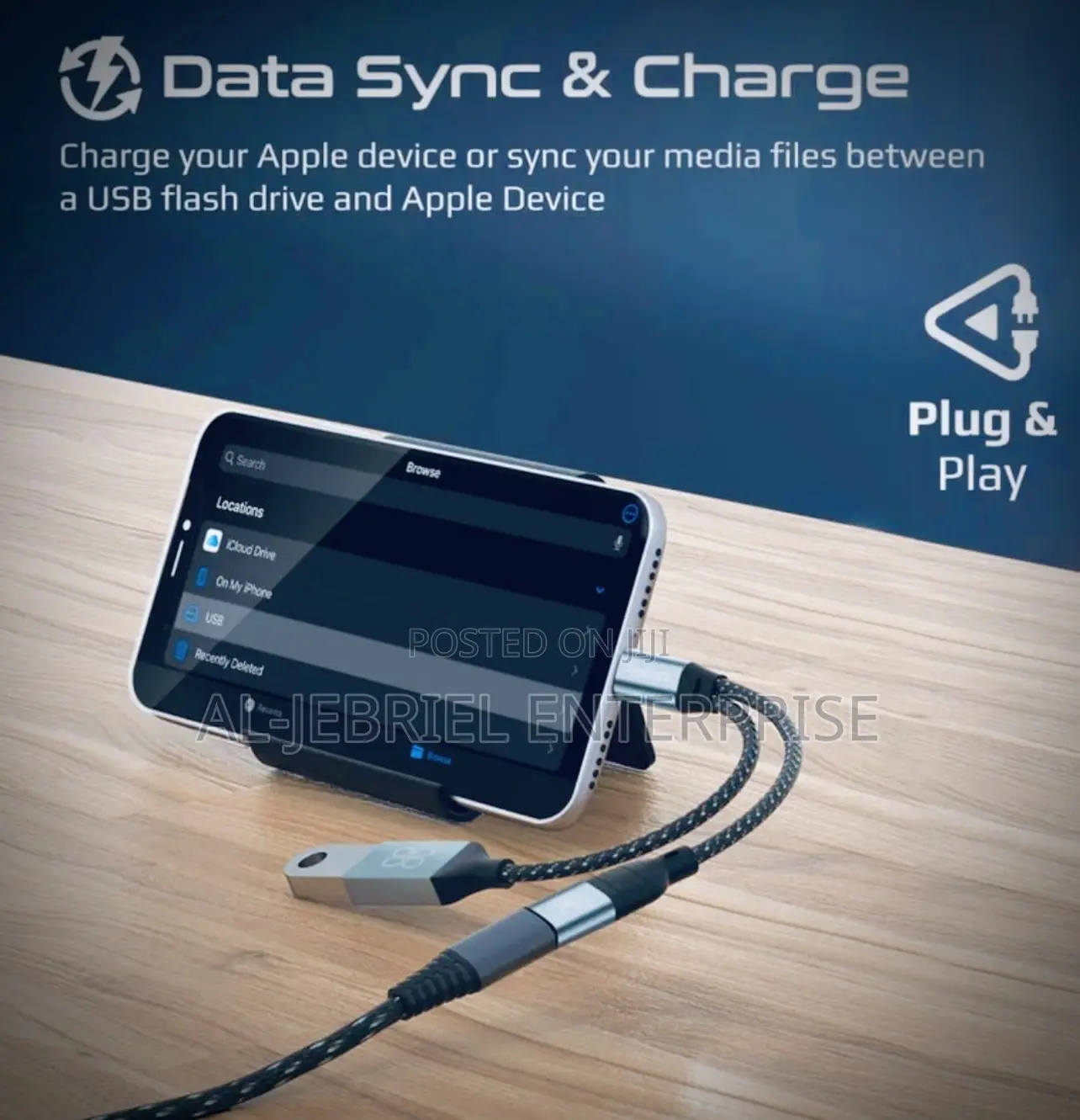 Fast Transfer Charge Promate OTGLINK-I Lightning Connector
