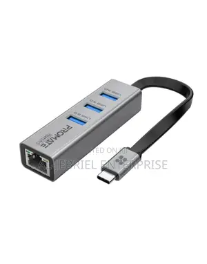 Multi-Port GIGAHUB-C Promate USB-C Adapter