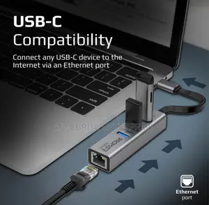 Multi-Port GIGAHUB-C Promate USB-C Adapter